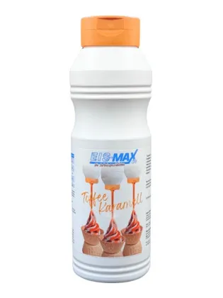 Eismax Toffee Karamell Topping 1 Kg Quetschflasche